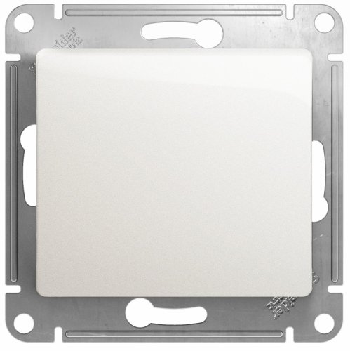 Выключатель без рамки Systeme Electric Glossa 1-кл. перламутр картинка